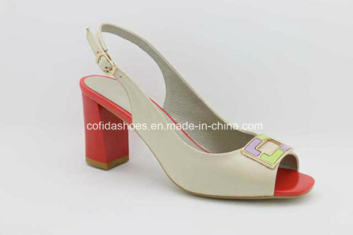 Trendy Comfort Medium Heel Lady Shoes