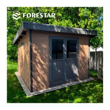 Factory Direct European Style WPC Garden Shed - Easy Installation & Detachable Design