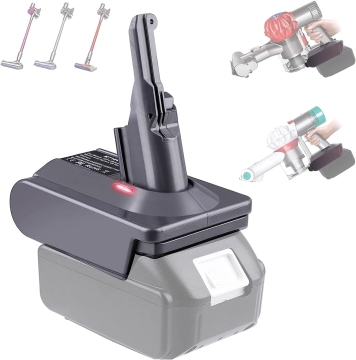  Battery Adapter for Dyson V6: Makita 18V Lithium Battery Converter 