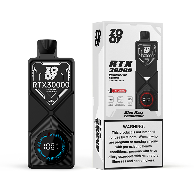 ZOOY RTX 30000 Puffs Disposable Vape Wholesale Germany
