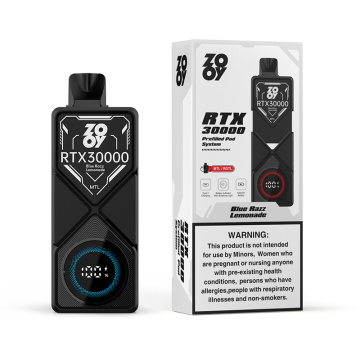 ZOOY RTX 30000 Puffs Disposable Vape Wholesale Netherlands