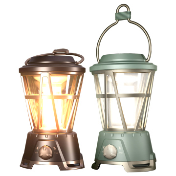 Portable Solar Rechargeable Switch Tent Light LED Mini Camping Lantern