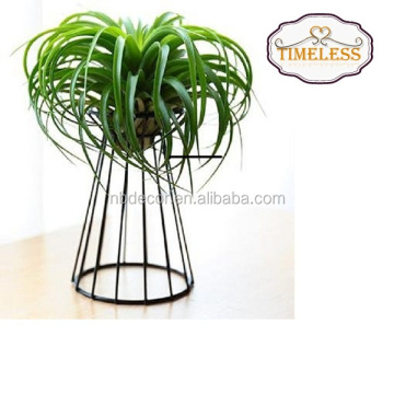 Factory Direct Air Plant Holder: Metal Indoor Tabletop Plant Stand