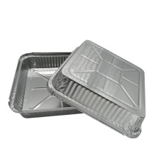 1000 ml rechthoekige aluminiumfolie Voedselcontainer
