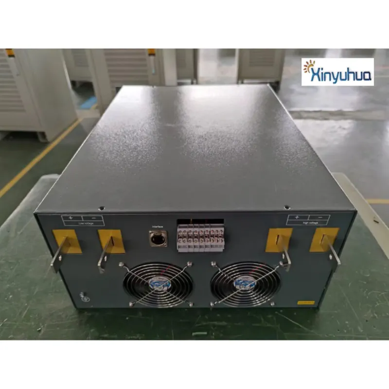 High-Power Stabilized DC Power Supply for Communication Aging Tests