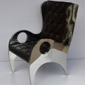 chaise de salle à manger de luxe design moderne avec bras