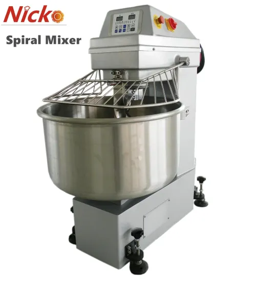 Small Spiral Dough Mixer Easy to Clean Flour Kneading Dough Machine Mixer