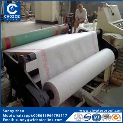 Polyethylene polypropylene fiber composite waterproof membrane