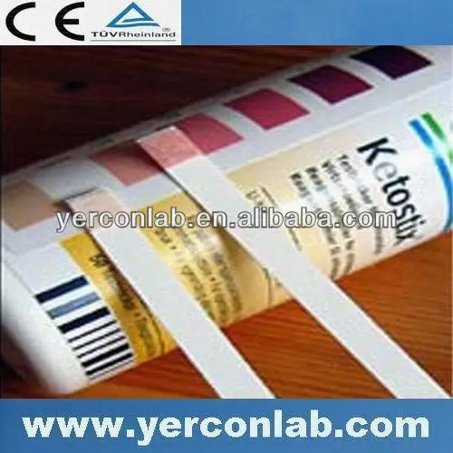 urine ketone strips