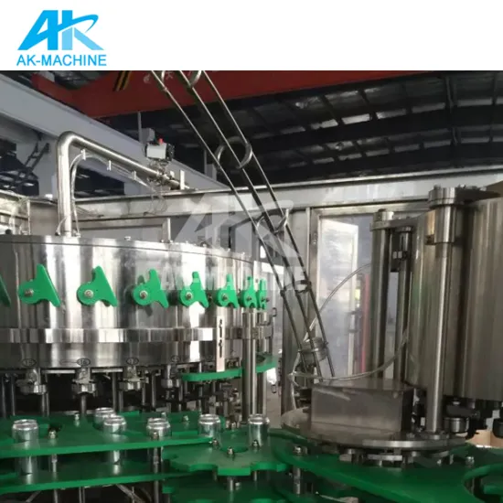 6000BPH Aluminium Can Filling Sealing Machine with Overseas Support