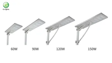 IP65 waterproof outdoor 60w solar led street light