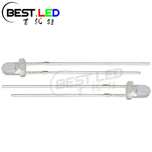 Super Bright 3mm Yellow LED 590nm Amber Clear