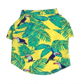 Ropa de camiseta de perro hawaiana