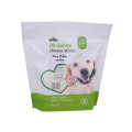 Pouche de chien composable pour nourriture pour animaux de compagnie avec fermeture à glissière