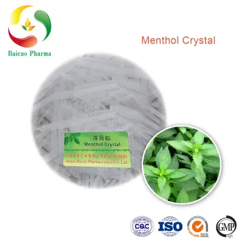 GMP Factory Price Good Quality Natural Crystal Menthol