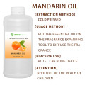 Aceite esencial de color naranja 100% puro de aceite terapéutico de grado terapéutico mando de mandarina mandarina