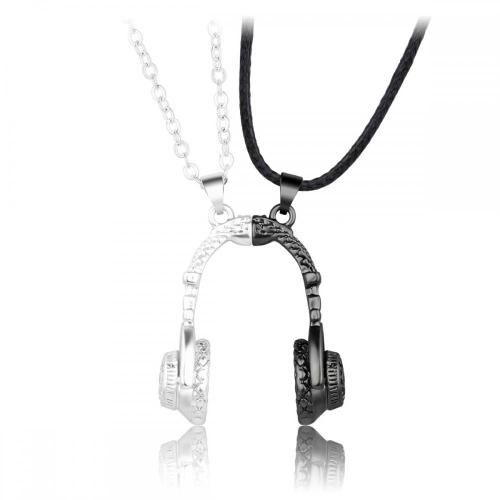 Magnet couple Headset necklace