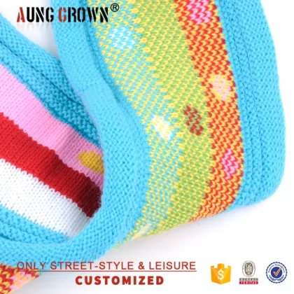 fashion 100% acrylic wholesale children scarf