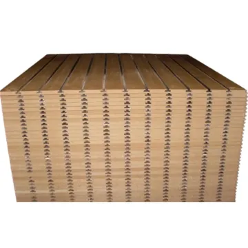 Melamine-Faced Slotted MDF with 7, 9, or 11 Slots