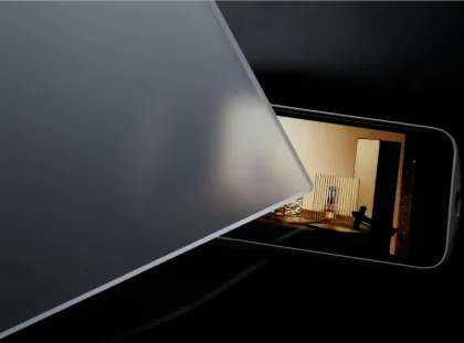 Translusent Frosted Satin Ice Acrylic Sheet