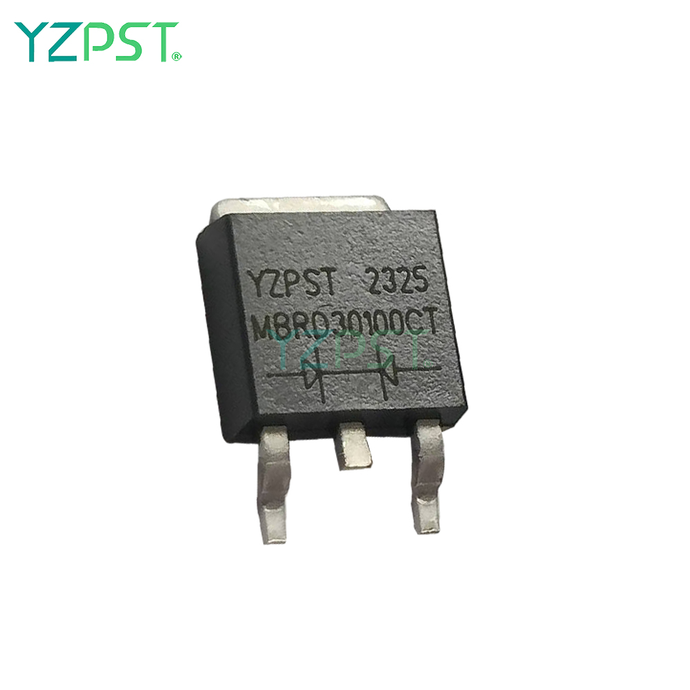 High surge capacity 30A schottky barrier rectifier