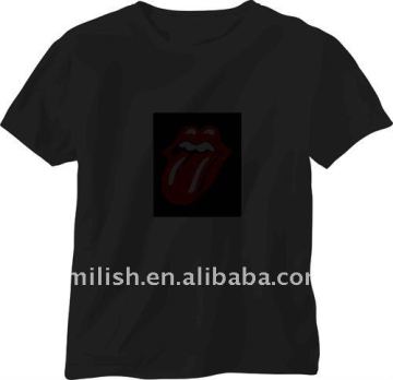 LED panel T Shirt/Led flashing t shirts TS-0089