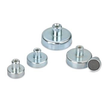 Industrial Magnet Permanent Magnetic Ferrite Ring Core 300mm 45x22x8mm