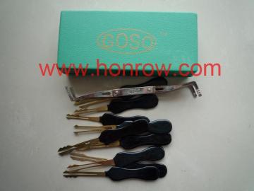 Goso 10 pin Scissors car door pick set tooling cars opening tools