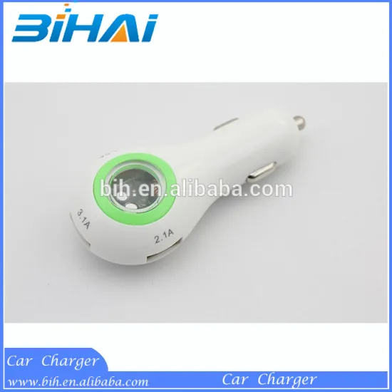 High Quality USB In-vehicle Auto Car Charger with 3 USB Port