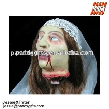 HALLOWEEN SEVER BRIDE HEAD/HALLOWEEN PROPS