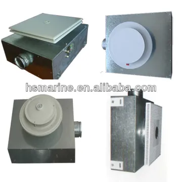 Ship Cabin Unit with Pan Diffuser