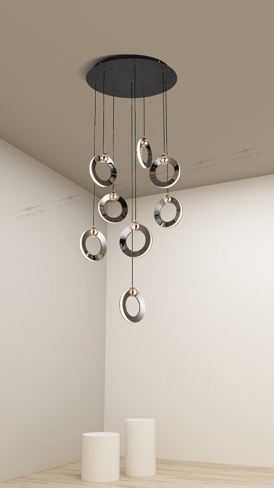 Minimalist Chandelier 0675 12