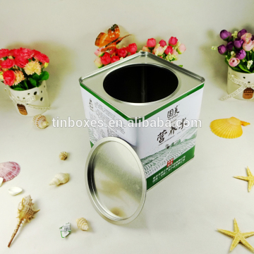 Chinese supplier cheap good square big tin case