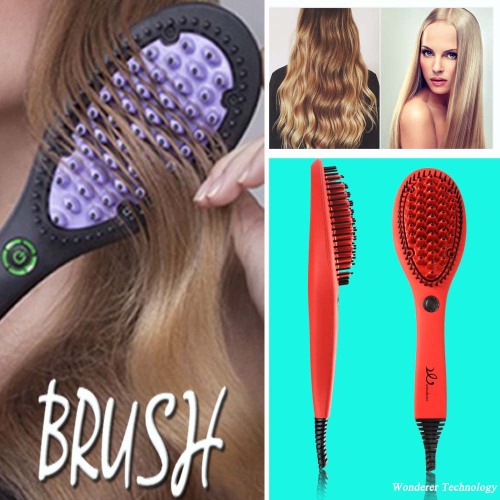 Fashion Simple and Fast Hair Straightener Brush