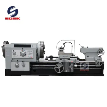 SGSK Pipe Thread Lathe Machine Q1325 with 8 Position Electric Turret