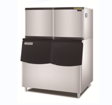 Stainless Steel Commercial Ice Cube Maker with Large Capacity for R22/R404a