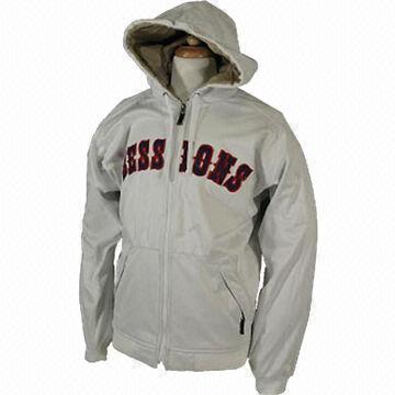 Popular Grey Men's Winter Jacket, 100% Polyester/Nylon Fabric, OEM/ODM Orders Available