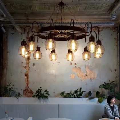 Retro Creative Industrial Chandelier Designs
