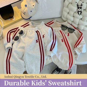 Kore Tarzı Çocuk Eşofman Uzun Kollu Pantolon Takımı