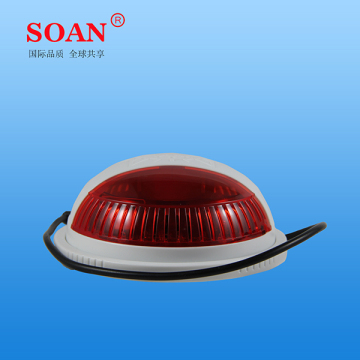 Wireless Outdoor Siren with Strobe Light, Waterproof Wireless Outdoor Siren with Flash Light (SN8003)