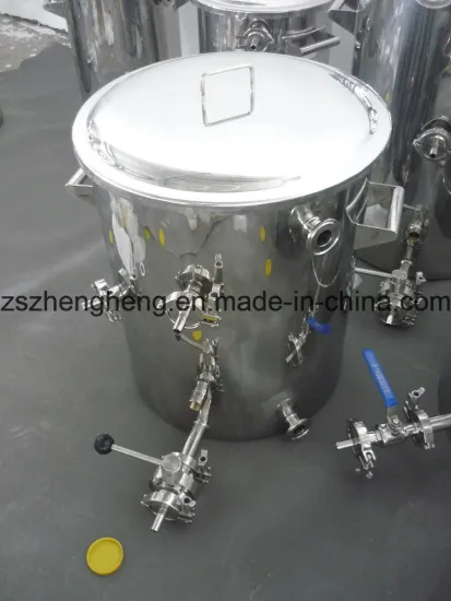 Brew Kettle with Tangential Inlet