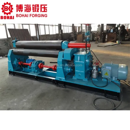 Factory Direct Sale W11 8 x 2500 Mechanical 3 Roller Symmetrical Rolling Machine