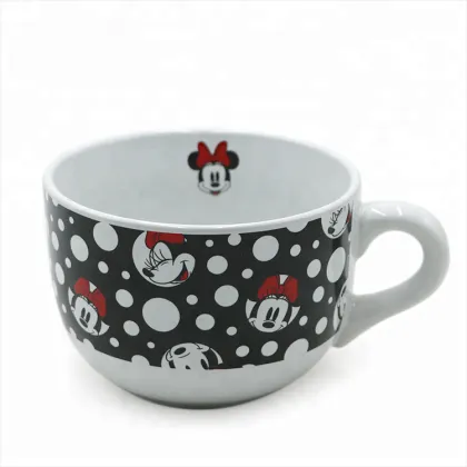 Cheap Custom Logo Thick-Bottomed Ceramics Mug