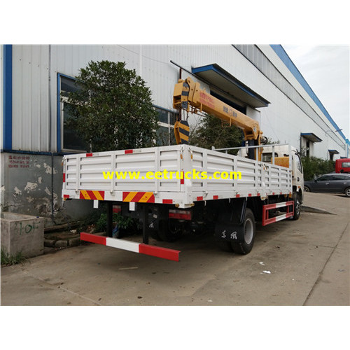DFAC Brazo recto 5 toneladas grúas montadas sobre camión