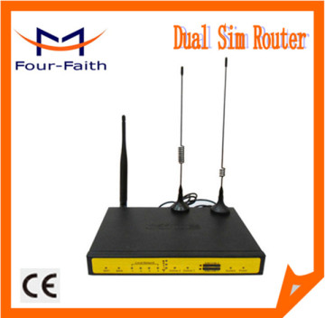 F3832 industrial 4G Dual-SIM / WiFi / ADSL routers for Kiosks.