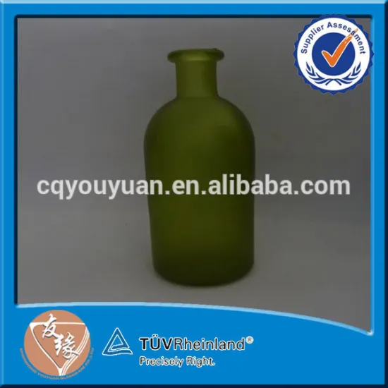 200ml capacity green sanitizer cheap glass bottles wholesale