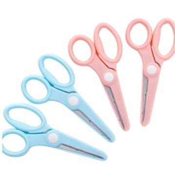 Cute Mini Safety Scissors for Students and Kids - Perfect for School and Kindergarten DIY Paper Cutting Supplies