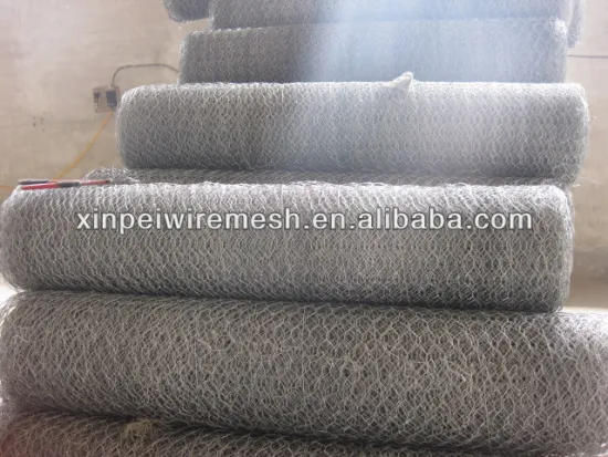 Hot sale!!! Superior quality galvanized hexagonal woven wire mesh