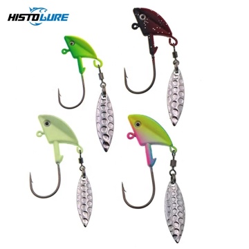Lifelike Jig Heads and Soft Bait Combo for Realistic Fishing