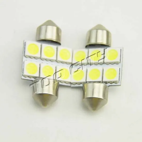 Hot Sale 5050 6 SMD 31mm car led festoon lamp